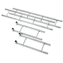 Manufactum Brennholzregal Stahl verzinkt Hot