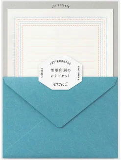 Midori Briefpapier Letterpress Hot