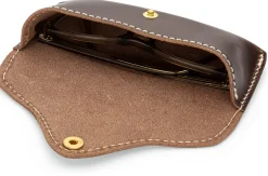 Jean Dessel Brillenetui Rindleder, dunkelbraun Sale