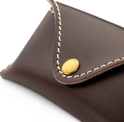 Jean Dessel Brillenetui Rindleder, dunkelbraun Sale