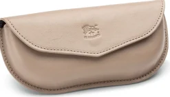 Il Bisonte Brillenetui Rindleder, taupe Best