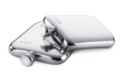 Pinder Bros Britischer Flachmann Zinn