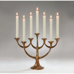 Metallkunstwerkstatt Tobias Harjes Bronzeleuchter 7-flammig Online