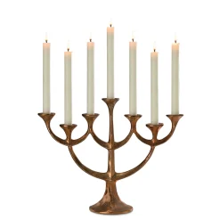 Metallkunstwerkstatt Tobias Harjes Bronzeleuchter 7-flammig Online