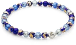 Ménard Collier Muranoglas Kobalt Sale