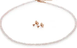 Guthmann Collier Rosenquarz, Rosé Hot