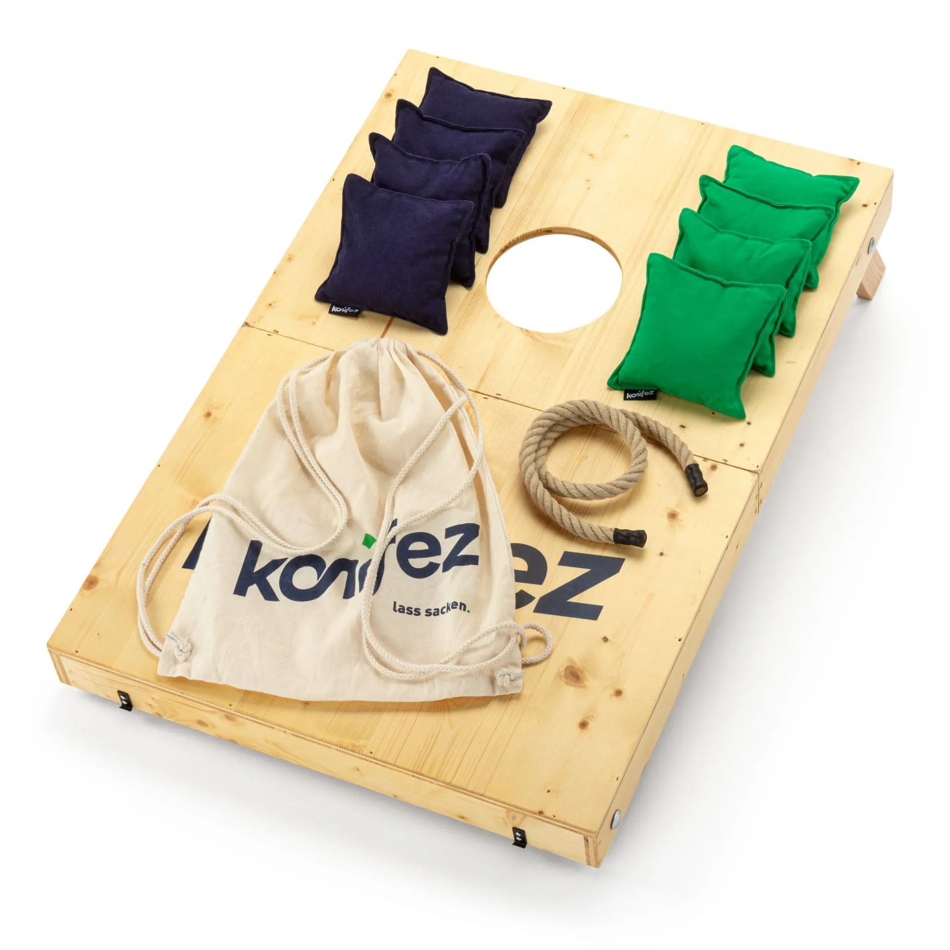 konifez Cornhole-Koffer Hot