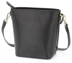 O My Bag Damen Schultertasche midi Schwarz New