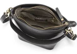 O My Bag Damen Schultertasche midi Schwarz New