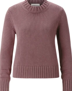 Armedangels Damen-Baumwollpullover Mauve