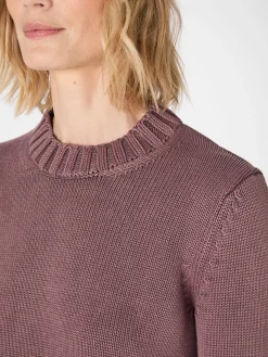 Armedangels Damen-Baumwollpullover Mauve