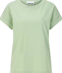 Armedangels Damen-Baumwollshirt Hellgrün Discount