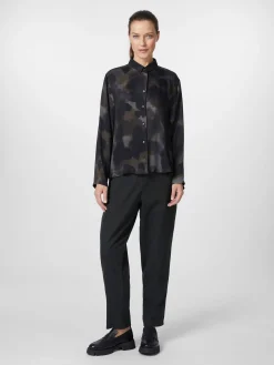 Oska Damenbluse Aquarelloptik Hot