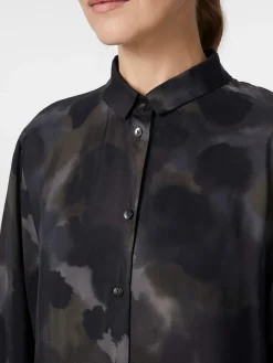 Oska Damenbluse Aquarelloptik Hot