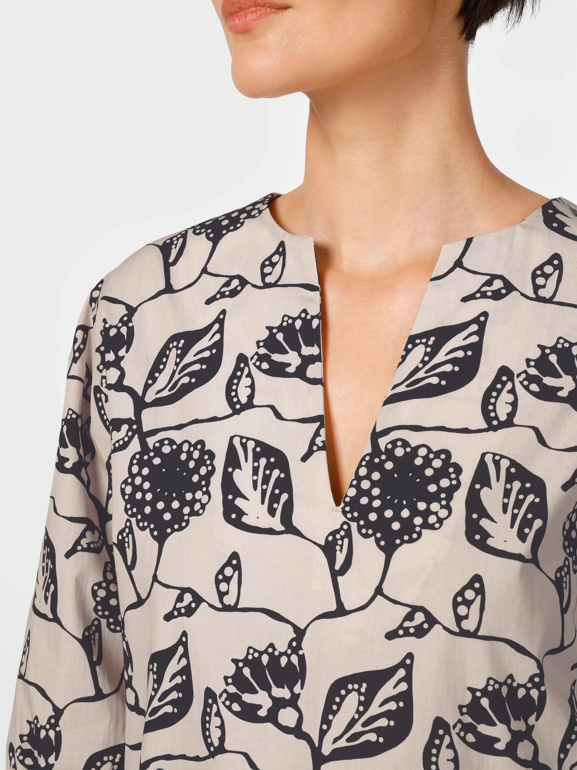 LANIUS Damenbluse Floral Print Discount