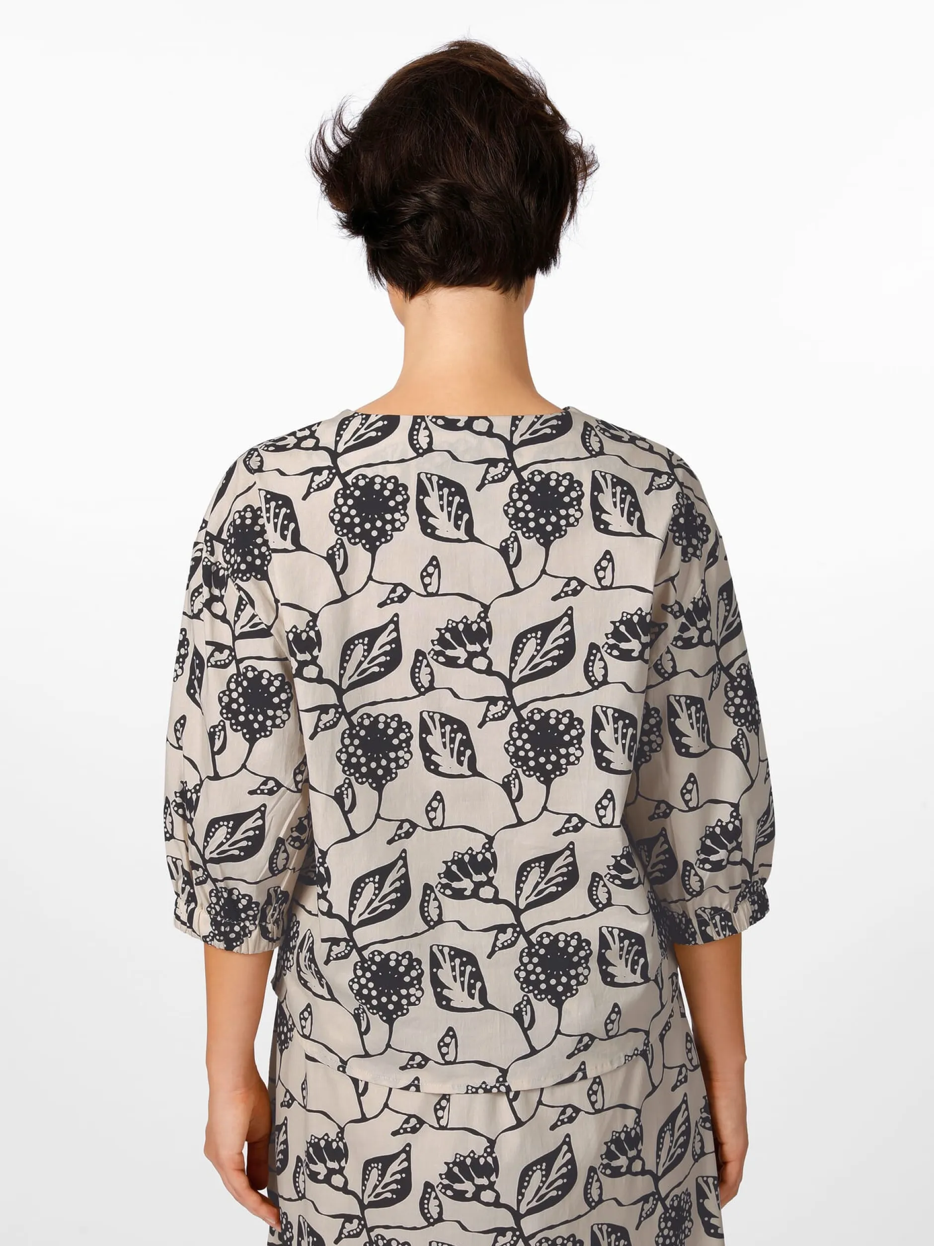 LANIUS Damenbluse Floral Print Discount