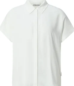 Armedangels Damenbluse Kurzarm Best