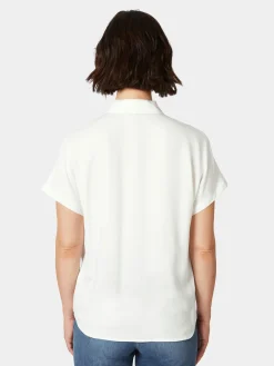 Armedangels Damenbluse Kurzarm Best