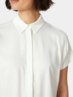 Armedangels Damenbluse Kurzarm Best