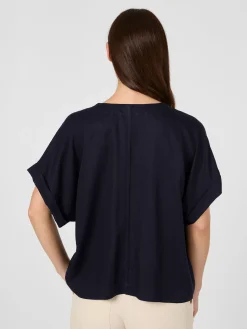 LANIUS Damenbluse Kurzarm Discount