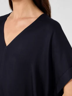 LANIUS Damenbluse Kurzarm Discount