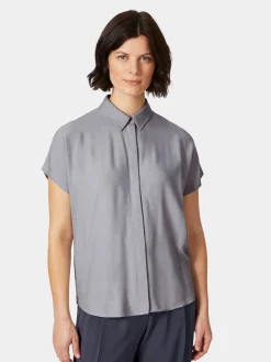 Armedangels Damenbluse Kurzarm Best