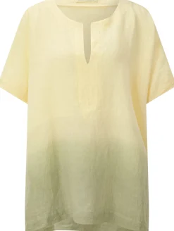 Elemente Clemente Damenbluse Leinen Batik Discount