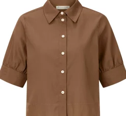 Christiane Strobel Damenbluse Lyocell-Baumwolle New