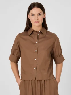 Christiane Strobel Damenbluse Lyocell-Baumwolle New