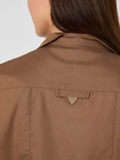 Christiane Strobel Damenbluse Lyocell-Baumwolle New