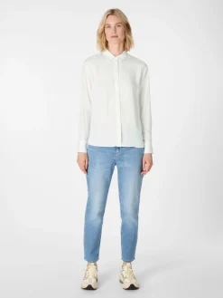 Armedangels Damenbluse Viskose Weiß Online