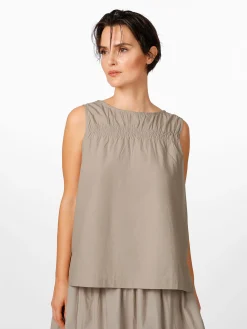 CARE BY ME Damen-Blusentop Sand Online