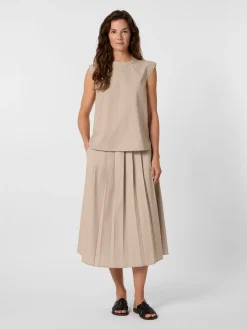 CARE BY ME Damen-Blusentop Sand Hot