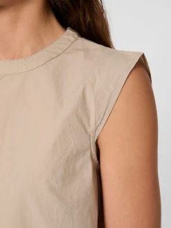 CARE BY ME Damen-Blusentop Sand Hot