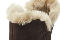 Werner Schuhe Damenboot mit Lammfell Braun Online