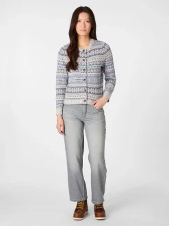 Eribé Damen-Cardigan gemustert Sale