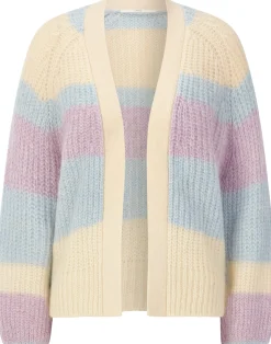 LANIUS Damen-Cardigan Streifen Clearance