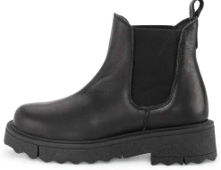 Grand Step Shoes Damen-Chelsea-Boot Schwarz Hot