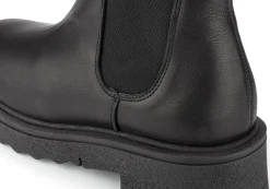Grand Step Shoes Damen-Chelsea-Boot Schwarz Hot