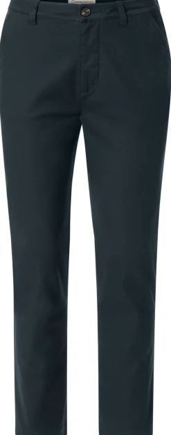 Knowledge Cotton Apparel Damen-Chino Dunkelblau Clearance