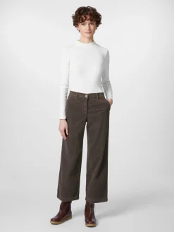 Manufactum Damen-Cordhose Braun Best