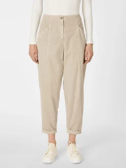 Oska Damen-Feincordhose Naturweiß Outlet