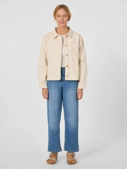 Armor lux Damen-Fischerjacke Baumwolle Natur Hot