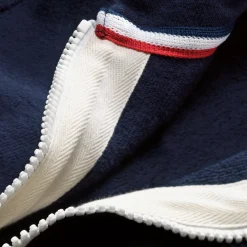 Armor lux Damen-Frottee-Kapuzenjacke Blau Online