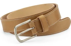 Kreis Ledermanufaktur Damengürtel Kalbleder Natur Discount