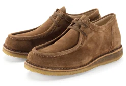 Astorflex Damen-Halbschuh Velours Braun Clearance