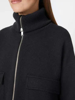 Armedangels Damen-Hüftjacke Schwarz