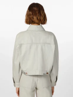 Armedangels Damen-Hüftjacke Hellgrün Discount