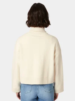 Armedangels Damen-Hüftjacke Naturweiß Hot