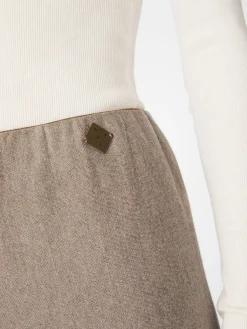 Stapf Damenhose mit elastischem Bund Beige Best